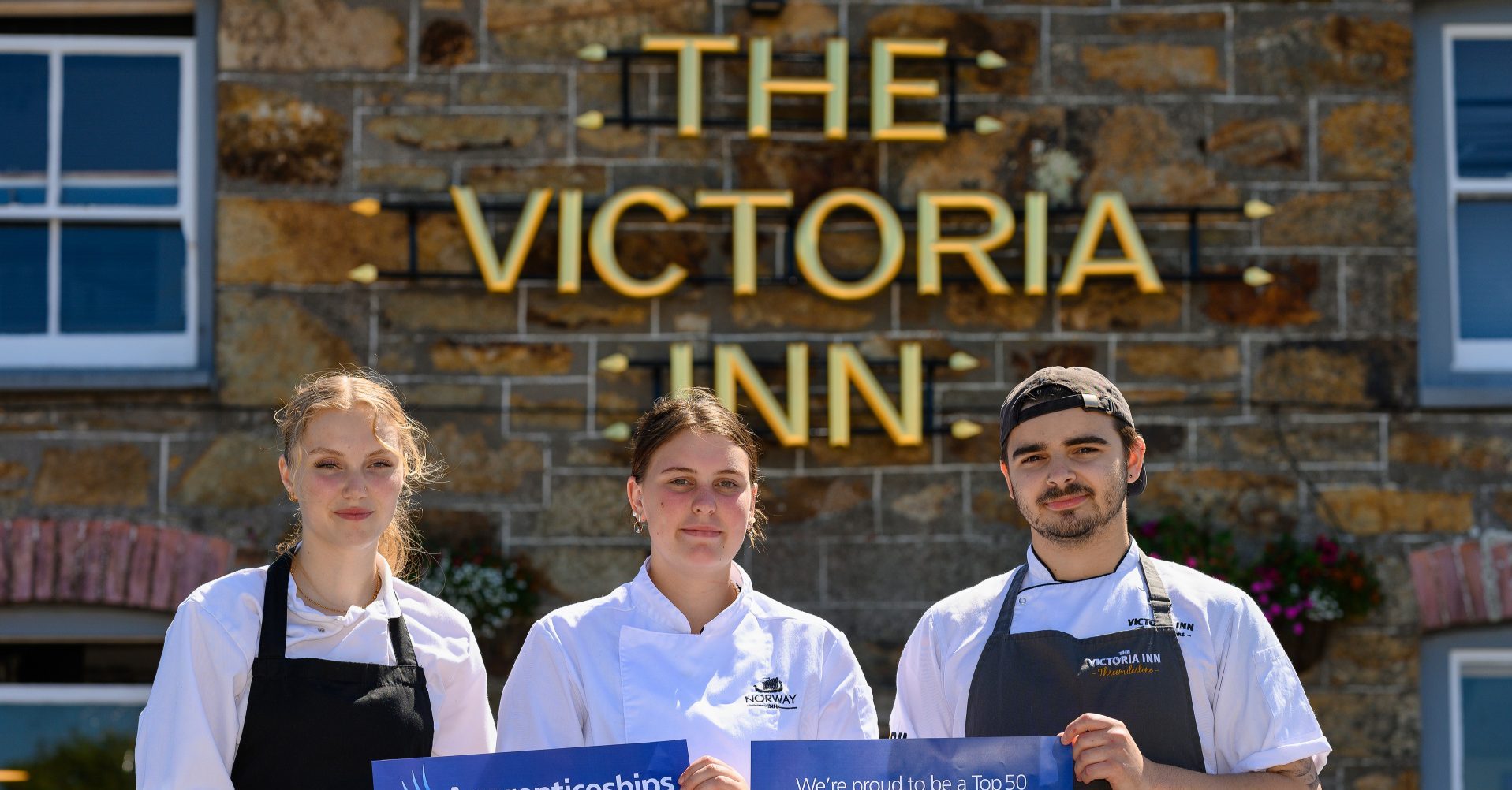 Members of The Victoria Inn team