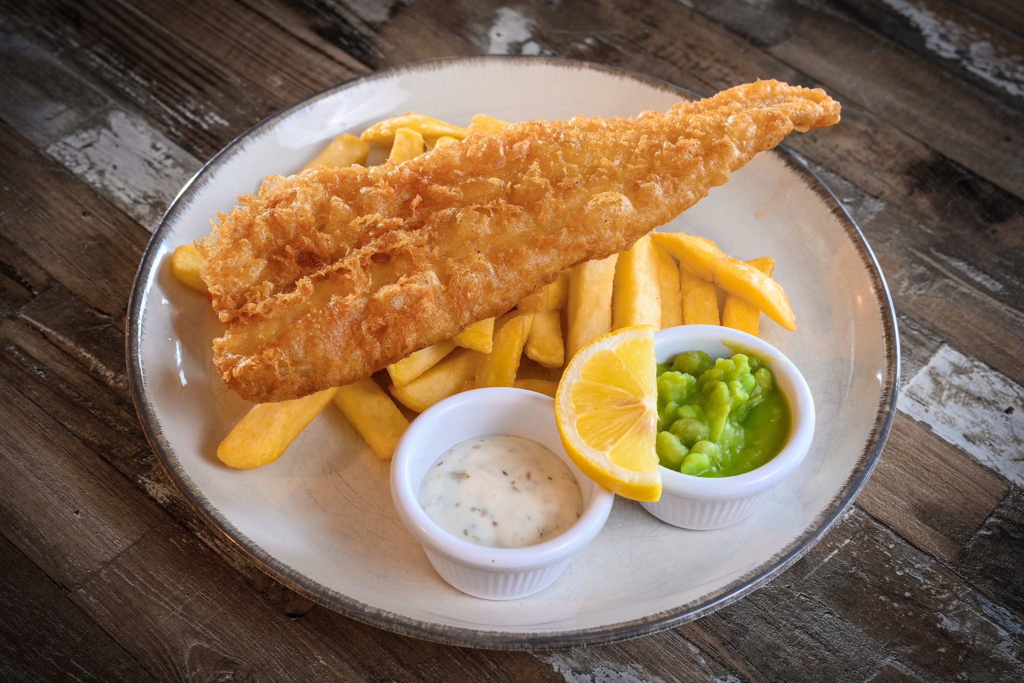 A lunch dish served at The Victoria Inn