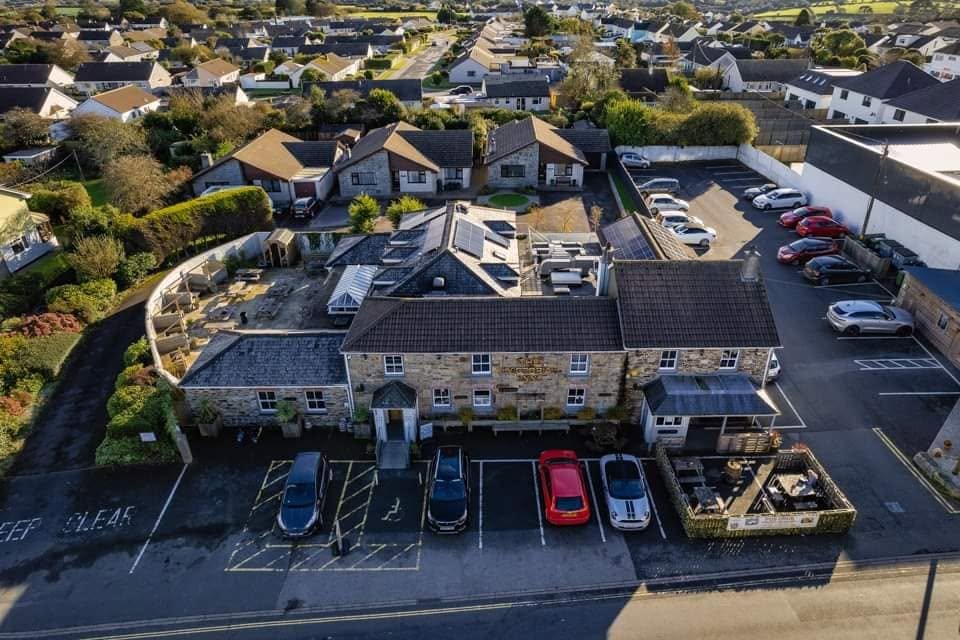 The Vic Inn from above