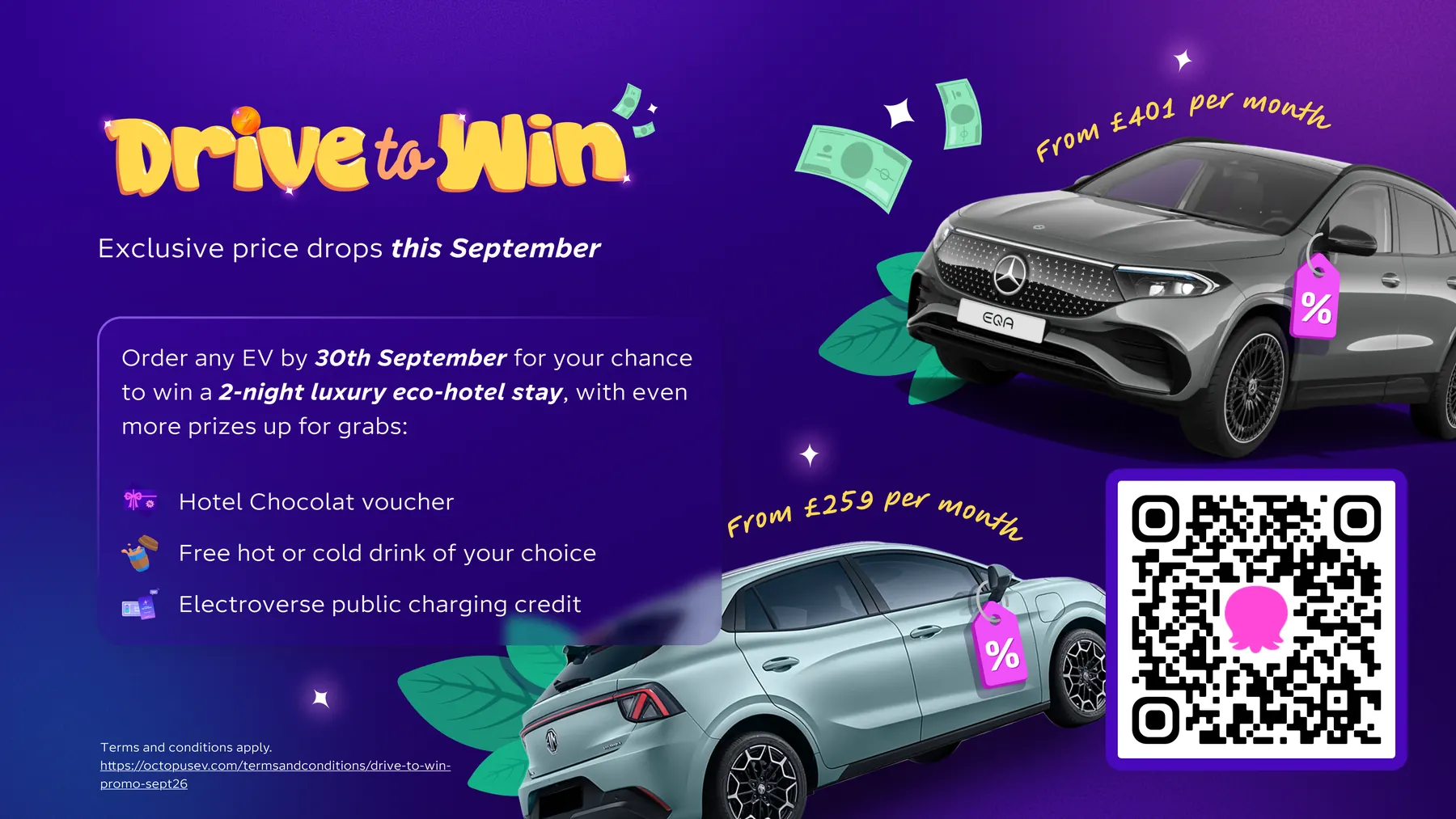 Octopus EV salary sacrifice September promotion