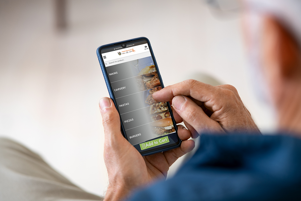 Ordering Pub Grub online from The Victoria Inn